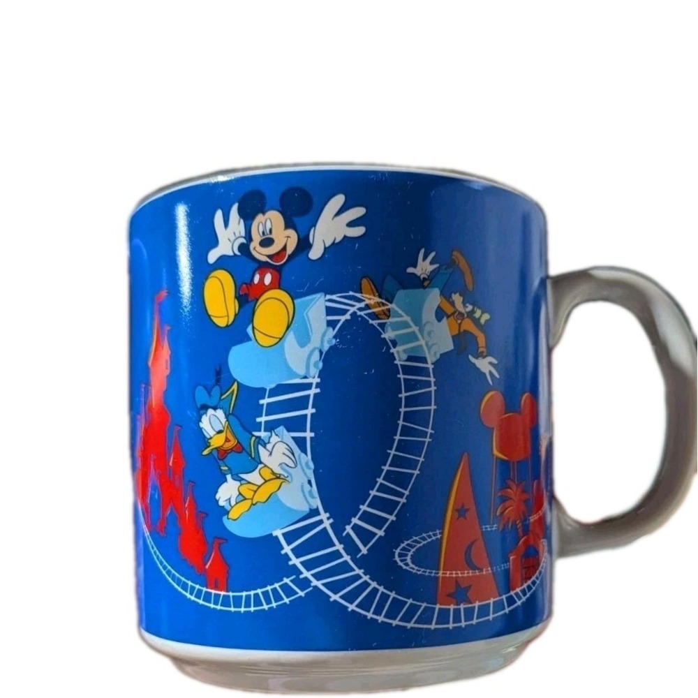Disney Disneyland Paris Exclusive! Mickey Mouse Donald Duck Mug - Picture 1 of 2